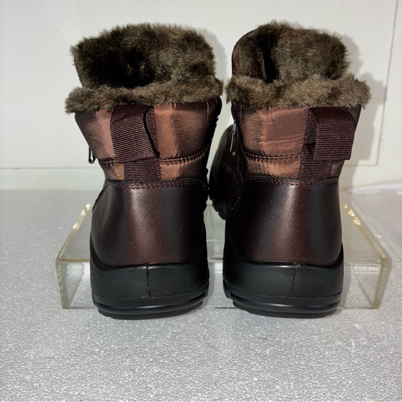 ❄️🥶Size:10 Brown Winter Cozy Boots with Durable Soles and Classic Design - Picture 6 of 13